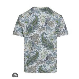 ETRO MILANO PAISLEY PRINT MEN'S TEE SHORT SLEEVE, SIZE M